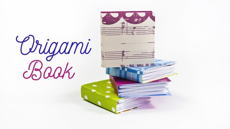 How to make a little book | DIY Origami Book | Paper Notebook! Mini DIARY