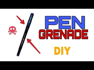 How to make PEN GRENADE.BOMB--Creative-DIY