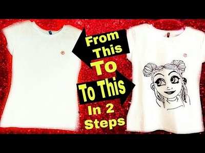 How To Print T-shirt At Home | DIY T-shirt Printing| |Easy To Make| |Cheap and Easy DIY |