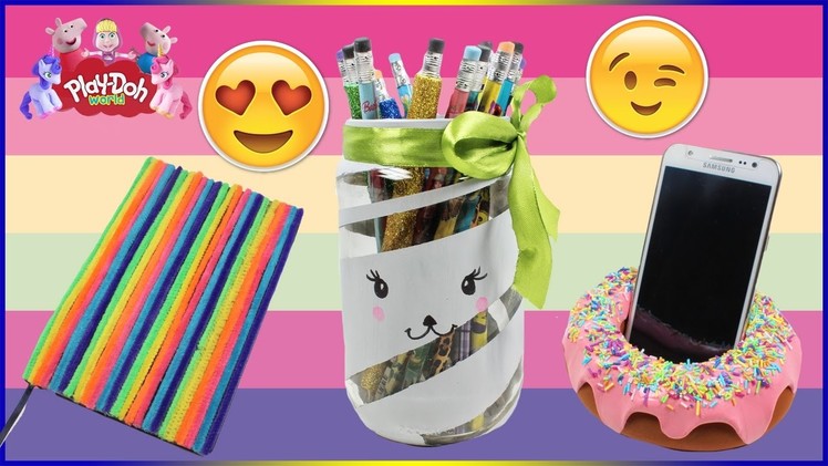 School Supplies 2017 | DIY Back To School | Emoji Supplies