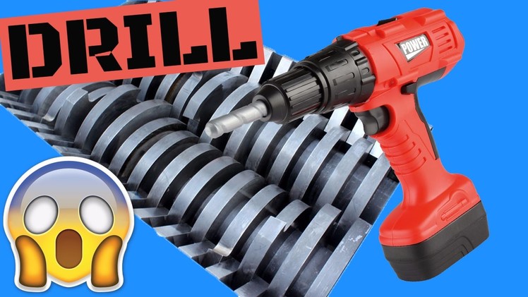Shredding Power Tools Cordless DIY Drill & Battery Oddly Satisfying To Watch & Sounds #27