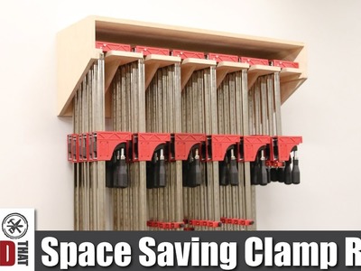Space Saving Parallel Clamp Rack | DIY Build Plans
