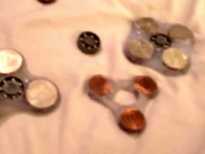 Spinners diy hot glue and coins