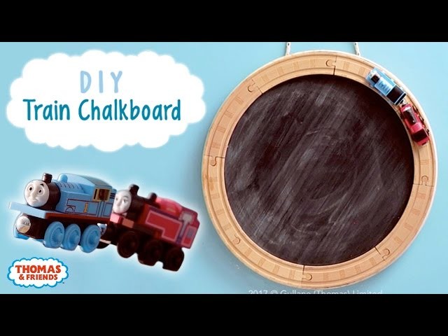 Train Chalkboard DIY! | Thomas & Friends Crafts | Thomas & Friends
