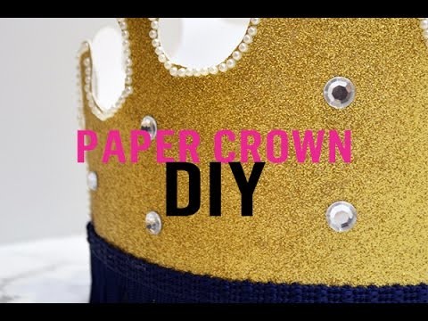 Treat Mum Like a Queen: DIY Paper Crown for Mum | Video 1