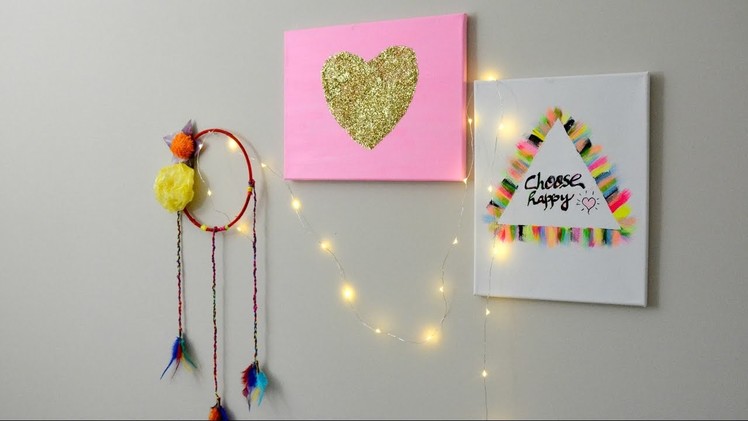 Tumblr inspired wall decor ideas Part-I || DIY Home decor ||