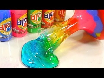 ChuChuTV | COLORS ❀ Rainbow Jelly Monster Slime Clay Diy Toy Kit
