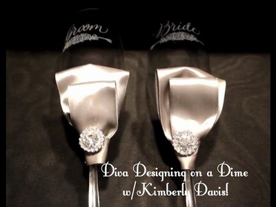 DIY Bride & Groom Wine Glasses!!!