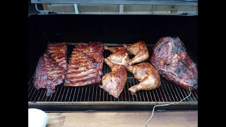 DIY build your own offset meat smoker easy !!