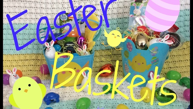 DIY Dollar Tree Easter Basket