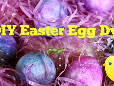 DIY Easter Egg Dye | Coloring Eggs with Shaving Cream!!