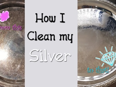 DIY | FROM THIS TO THAT - HOW TO CLEAN YOUR SILVER PIECES FROM GOODWILL.