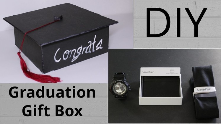 DIY GRADUATION CAP | GIFT BOX