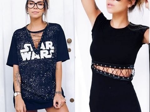 DIY Ideias Criativas Para customizar Suas Roupas. DIY Clothes Life Hacks.