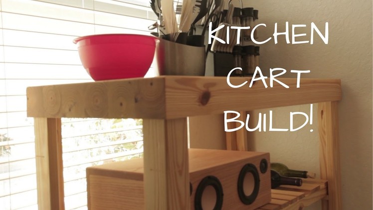 DIY KITCHEN CART - GENIUS HOME DESIGN - BUILD VIDEO