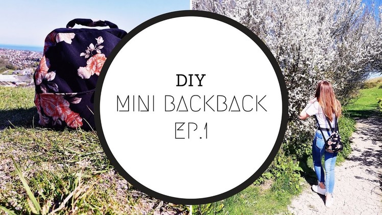 DIY MINI BACKPACK | 1 DRESS, 1 TOP AND A SHIRT | Craze Of Fashion