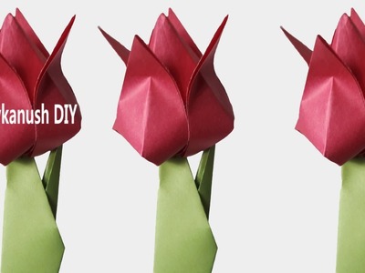 EASY ORIGAMI FOR BEGINNERS STEP BY STEP - ORIGAMI FLOWERS TUTORIAL