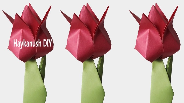 EASY ORIGAMI FOR BEGINNERS STEP BY STEP - ORIGAMI FLOWERS TUTORIAL