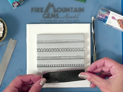 Fire Mountain Fix – Applying Foil to Rounded Polymer Clay