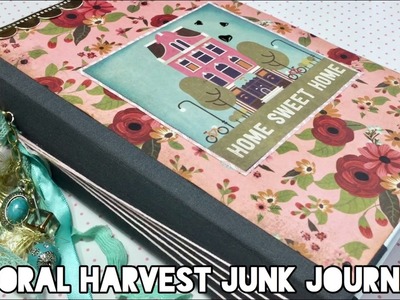 Floral Handmade Junk Journal (sold)  | I'm A Cool Mom