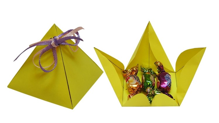 Gift: Paper bag template | Paper bag making | Handmade paper bags | Birthday greetings