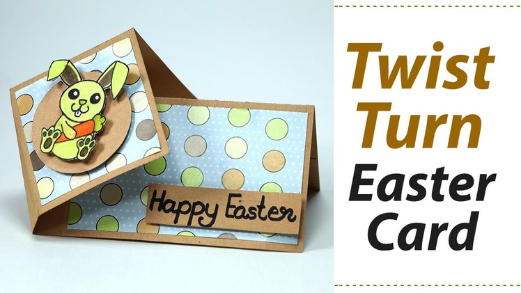 Handmade Easter Card - Twist Turn Card Making Step by Step