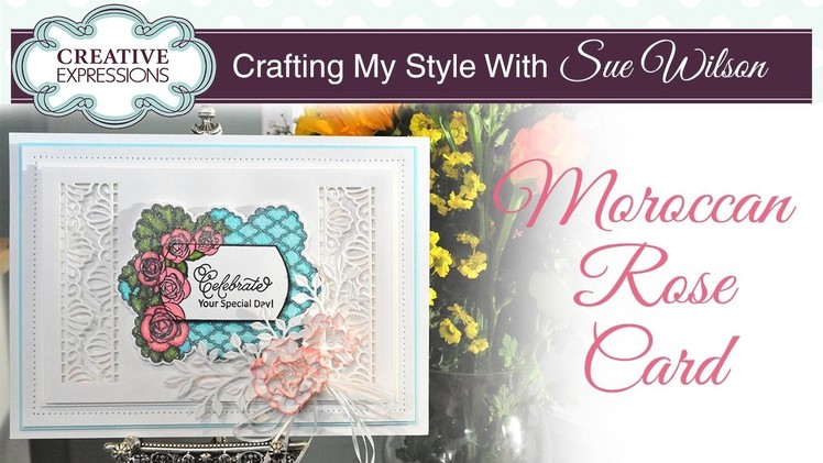 Handmade Layered and Stamped Card | Crafting My Style with Sue Wilson