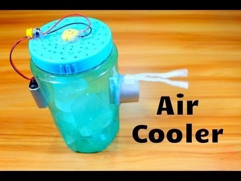 How to make a simple air cooler at home( BEST summer DIY project)