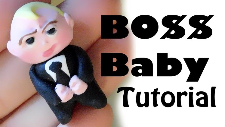 How to make Boss Baby - Fimo Polymer Clay Tutorial