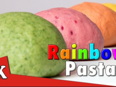 HOW TO MAKE RAINBOW PASTA  - No Food Coloring all Natural