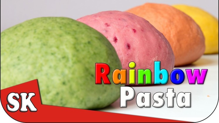HOW TO MAKE RAINBOW PASTA  - No Food Coloring all Natural