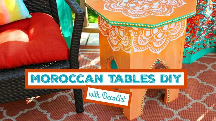 HOW TO: Moroccan Tables DIY