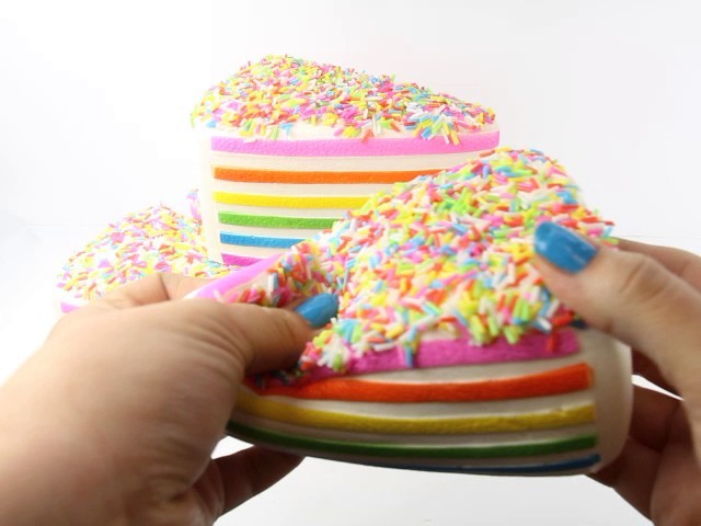 Jumbo Rainbow Cake Squishy On Sale!!!