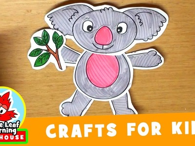 Koala Craft for Kids | Maple Leaf Learning Playhouse