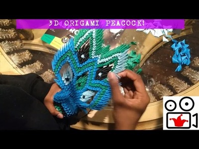 Making a 3D Origami Peacock