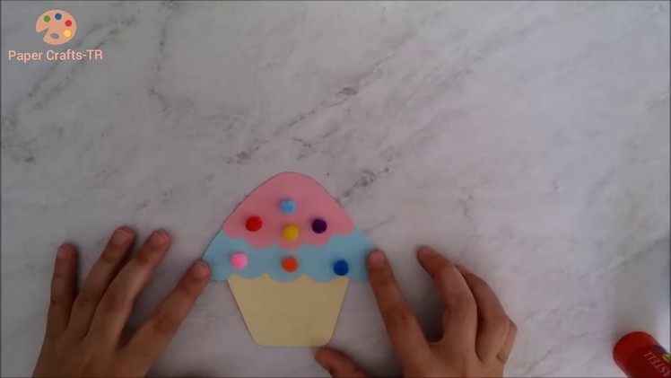 Making Cupcake-Kids Craft
