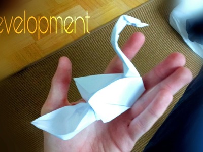 Making of Origami Swan by PaperBenni