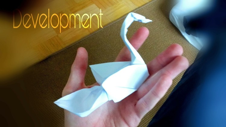 Making of Origami Swan by PaperBenni