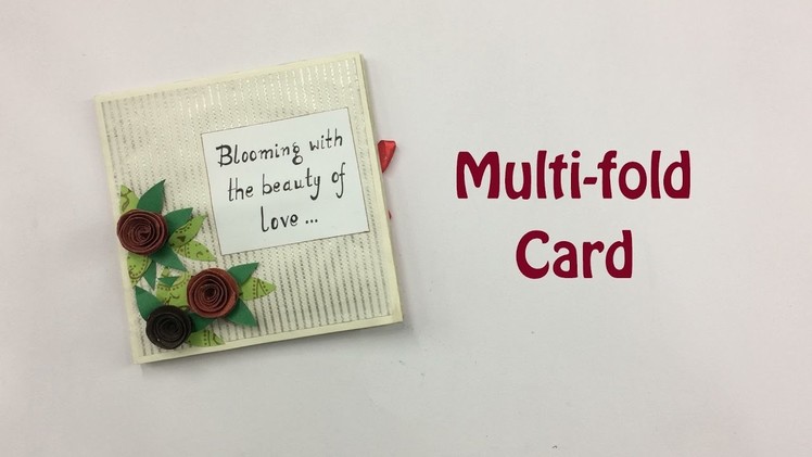 Multi-fold Card - PAN handmade cards