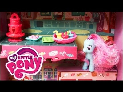 My Little Pony MLP Sweet Rainbow Bakery Rainbow Power Toy Review with Pinkie Pie