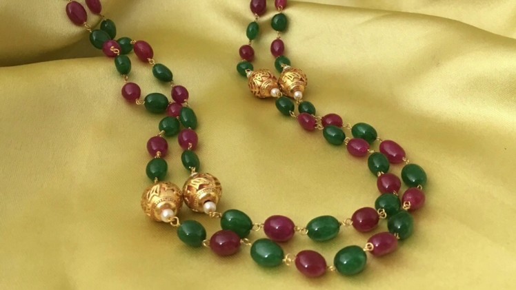 One Gram Gold Jewelry With Pearls