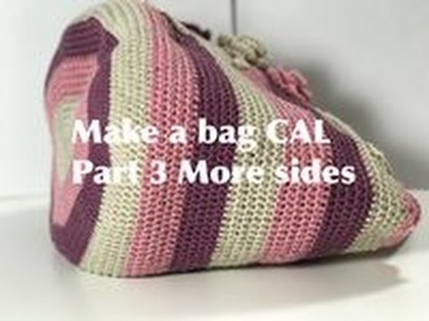 Ophelia Talks about Making a Crochet Bag CAL Part 3