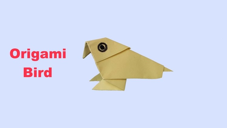 Origami Bird - Easy origami instruction