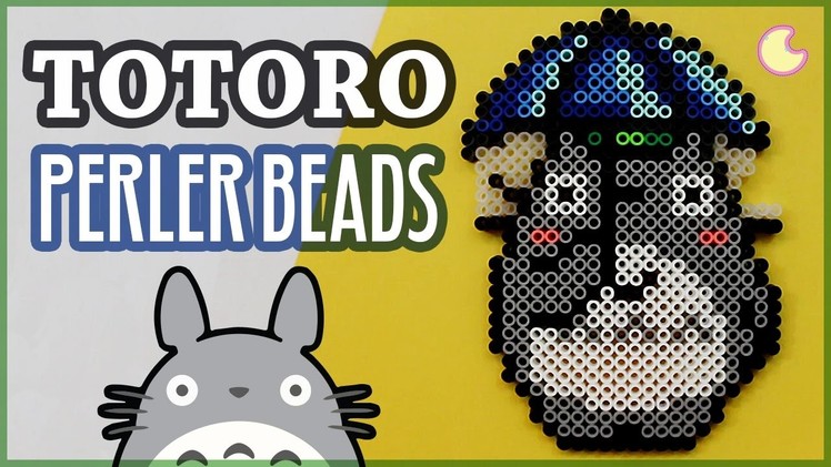 Perler Bead Totoro Time Lapse