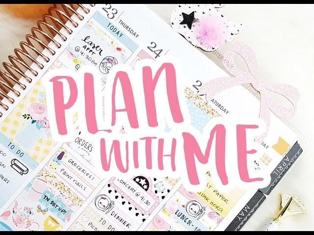 Plan with me! Secret Garden Collection - Hello Petite Paper