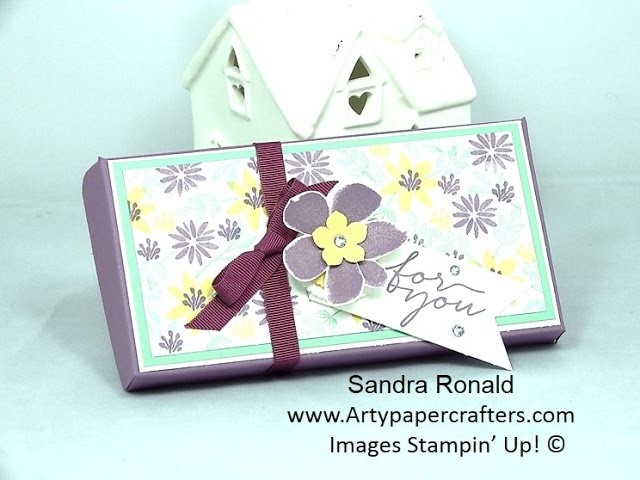 Pretty Handmade GIFT BOX + GIVEAWAY! -  SandraR Stampin' Up! Demonstrator Independent
