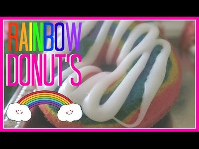 ???? Rainbow Donuts - theBOWgirls collaboration with SuperDuperKidsBlog