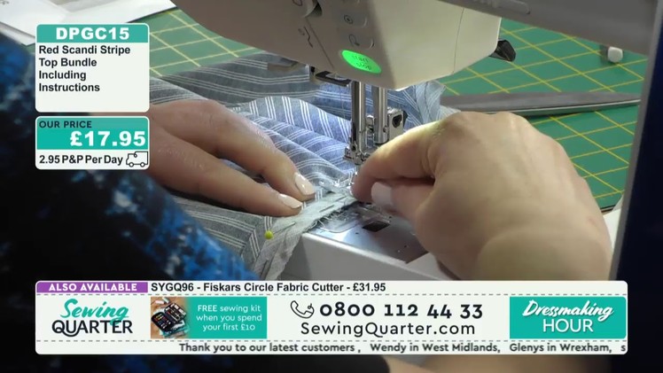 Sewing Quarter - Pretty and Practical - 7th April 2017