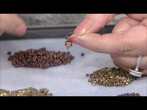 Stitching a Seed Bead Wrap Bracelet with Gail DeLuca