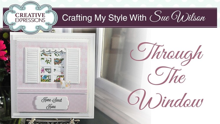 Sweet Handmade Shabby Chic Card |Crafting My Style with Sue Wilson